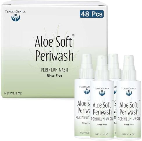 رذاذ العجان الناعم من Aloe - عبوة من 2 غسول عجان خالٍ من الشطف سعة 8 أونصة - ينظف ويلطف - مصنوع من مستخلص الصبار in Saudi Arabia
