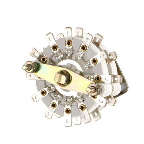 uxcell 2P11T 2 Pole 11 Position Selectable 2 Deck Band Channel Rotary Switch Selector in Saudi Arabia