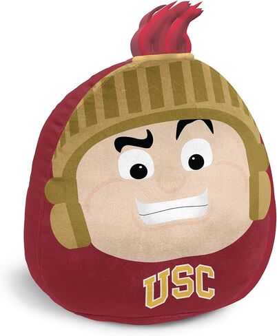 وسادة التميمة القطيفة من الرابطة الوطنية لرياضة الجامعات (NCAA USC Trojans) مع الميزات in Kuwait