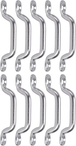 Boat Tie Down, Rust-Proof 316 Stainless Steel, Marine Deck Loop, Heavy-Duty 6mm Handle Width for Secure Boats, Kayaks, Canoes, Fishing Vessels, Rafts, Water Sports, Camping, Outdoo in Saudi Arabia