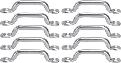 Boat Tie Down, Rust-Proof 316 Stainless Steel, Marine Deck Loop, Heavy-Duty 6mm Handle Width for Secure Boats, Kayaks, Canoes, Fishing Vessels, Rafts, Water Sports, Camping, Outdoo in Saudi Arabia