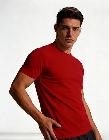 Men Women Quick Dry T-Shirt Gym Training - Breathable Workout Top for Fitness Running Casual Daily Wear in Saudi Arabia