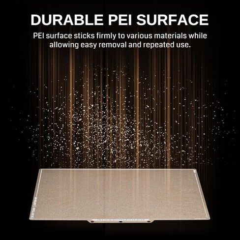 SainSmart x WonderMaker ZR Double Sided PEI Spring Steel 300×300mm Build Plate, Textured PEI Magnetic Flexible Heated Bed, High Flatness PEI Sheet, Accessories Replacement for WonderMaker 3D Printer in Saudi Arabia