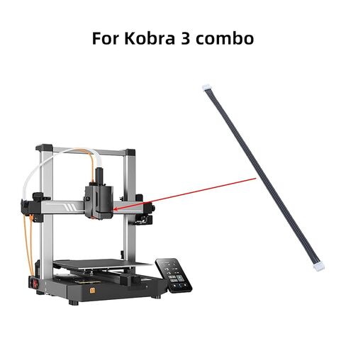 FYSETC Replacement Parts for Anycubiic K3C Print Head: 3Pcs Cable with 4 Wire Connectors for 3D Printer Kobra 3 Combo Extruder Hotend LED in Saudi Arabia