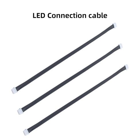 FYSETC Replacement Parts for Anycubiic K3C Print Head: 3Pcs Cable with 4 Wire Connectors for 3D Printer Kobra 3 Combo Extruder Hotend LED in Saudi Arabia