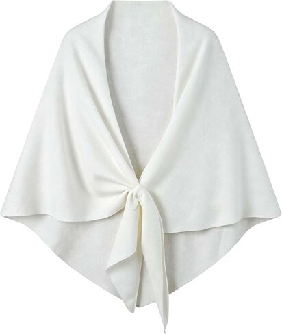 VENVSBEE Shawl Wraps For Women Soft Pashimina Cape Knitted Sweater Shawl Scarf Shoulder Wraps for Dresses in Saudi Arabia