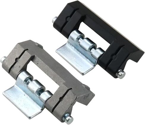 Zinc Alloy Detachable Hinges Industrial Electrical Equipment Machinery Cabinet Doors 1Pcs(Black) in Saudi Arabia