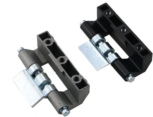Zinc Alloy Detachable Hinges Industrial Electrical Equipment Machinery Cabinet Doors 1Pcs(Black) in Saudi Arabia