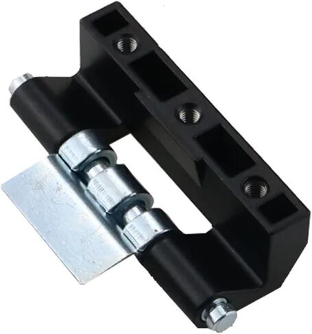 Zinc Alloy Detachable Hinges Industrial Electrical Equipment Machinery Cabinet Doors 1Pcs(Black) in Saudi Arabia