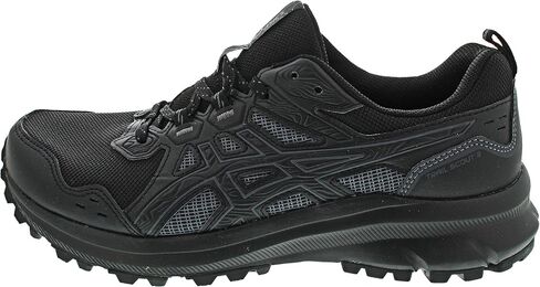 ASICS Men's Trail Scout 3 Running Shoe, 10, Black/White in Saudi Arabia