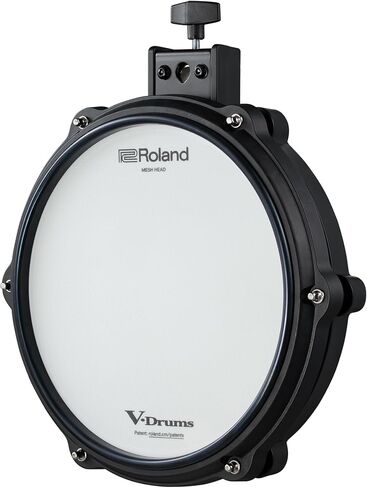 رولاند PD-10H V-Pad | لوحة على شكل حرف V مزدوجة المنطقة مقاس 10 بوصات | شعور واستجابة مستوحاة من الرائد | متين وهادئ | تصميم متين وحلقة مطاطية | متوافق مع مجموعة واسعة من طبول Roland V in Kuwait