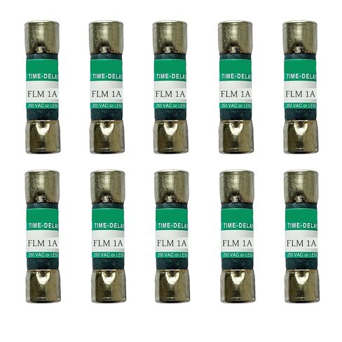 10-Pack جديد FLM-1 FLM-1A FLM 1A 250Vac صمام تأخير الوقت، FLM-1A صمامات خرطوشة الحد الحالية in Kuwait