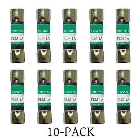 10-Pack جديد FLM-1 FLM-1A FLM 1A 250Vac صمام تأخير الوقت، FLM-1A صمامات خرطوشة الحد الحالية in Kuwait