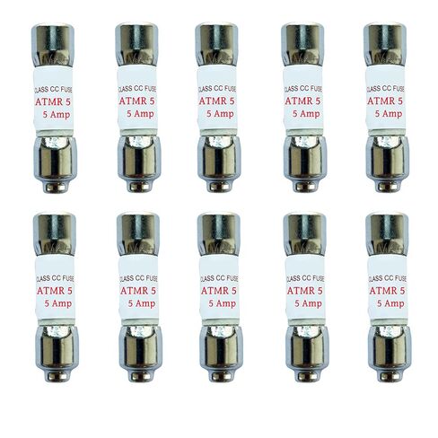 10 عبوات جديدة من صمامات ATMR-5 ATMR-5A 600Vac سريعة المفعول، ATMR-5A صمامات خرطوشة رفض الفئة CC الحالية in Kuwait