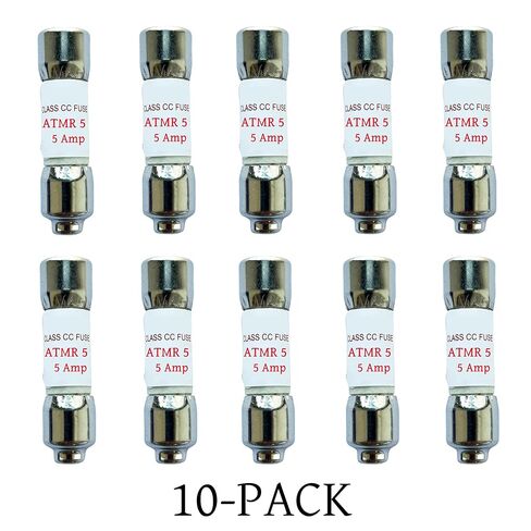 10 عبوات جديدة من صمامات ATMR-5 ATMR-5A 600Vac سريعة المفعول، ATMR-5A صمامات خرطوشة رفض الفئة CC الحالية in Kuwait