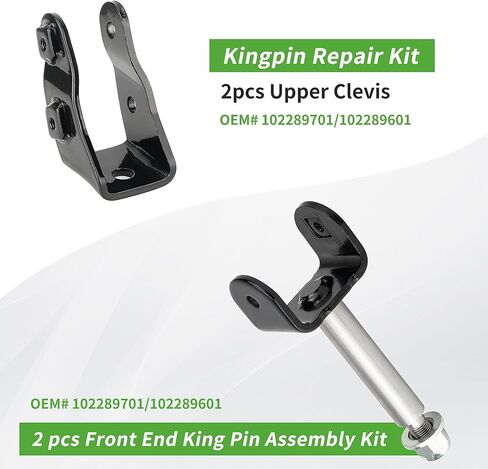 10L0L Deluxe Golf Cart Front and Rear End Repair Kits for Club Car Precedent 2004-up in Kuwait
