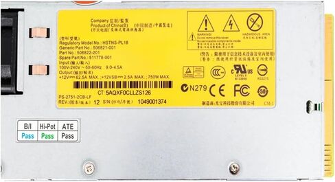 ل DL380 G6 G7 750 واط خادم امدادات الطاقة DPS-750RB A 511778-001 506822-101 506821-001 in Kuwait