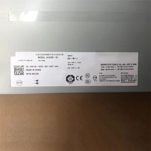 1pc for R900 PE6950 Server Power Supply 1570W HX134 CY119 FW414 M6XT9 in Saudi Arabia