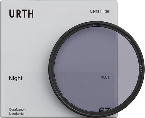 Urth 37mm Neutral Night Lens Filter (Plus+) — 20-Layer Nano-Coated Neodymium Light Pollution Reduction for Advanced Night Sky & Star Clarity in Saudi Arabia
