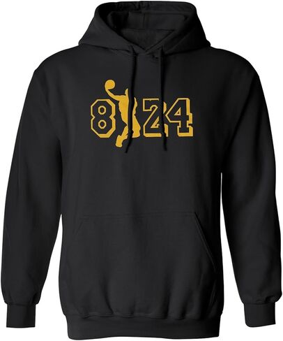 سويت شيرت بقلنسوة من Cup & Branch Mamba Forever Tribute - 8 & 24 Basketball Legend للجنسين in Kuwait