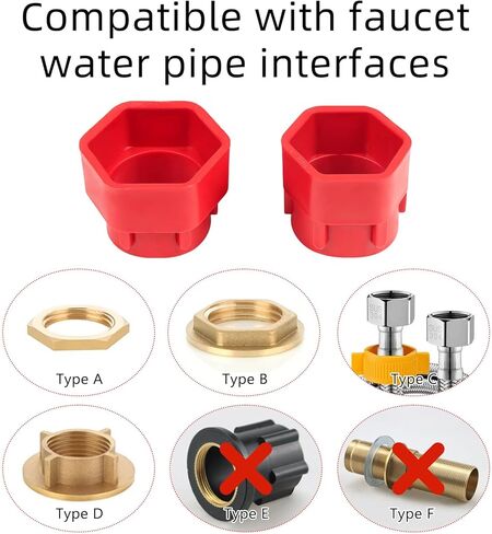 8 in 1 Faucet and Sink Wrench, Multifunctional Wrench Removal Nut Plumbing Tool, Bathroom Kitchen Plumbing Plumber for Tight Spaces Installation and Repairs in Saudi Arabia