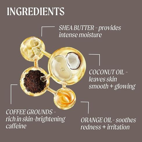 UpCircle Coffee Face Scrub - Citrus Blend For Normal + Dry Skin 3.5oz- Shea Butter, Coconut + Rosehip Oil - Natural, Vegan Face Exfoliator For Soft, Smooth Skin in Kuwait