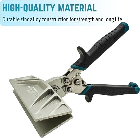 9-Inch Zinc Alloy Hand Seamer Tool for Bending, Folding Aluminum, Vinyl Roof Flashing, Coil and Fascia, Heavy-Duty Construction in Saudi Arabia