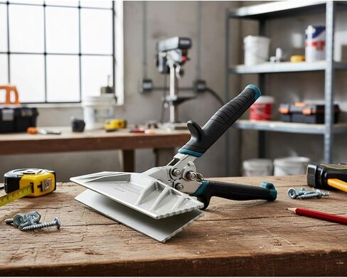 9-Inch Zinc Alloy Hand Seamer Tool for Bending, Folding Aluminum, Vinyl Roof Flashing, Coil and Fascia, Heavy-Duty Construction in Saudi Arabia