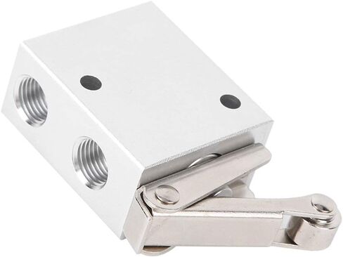Oumefar Control Pushbutton Valve G1/4 "Simple 3-Way Structure Pushbutton Valve Precision Casting Flexible Pulley Membrane Lever Mechanical Valve For Pneumatic System in Saudi Arabia