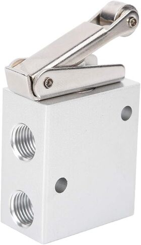 Oumefar Control Pushbutton Valve G1/4 "Simple 3-Way Structure Pushbutton Valve Precision Casting Flexible Pulley Membrane Lever Mechanical Valve For Pneumatic System in Saudi Arabia
