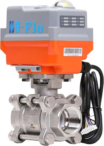 2 Way 1-1/4" DN32 24VAC/DC 4-20mA Stainless Steel 304 Proportional Integral Modulating Control Motorized Ball Valve in Saudi Arabia