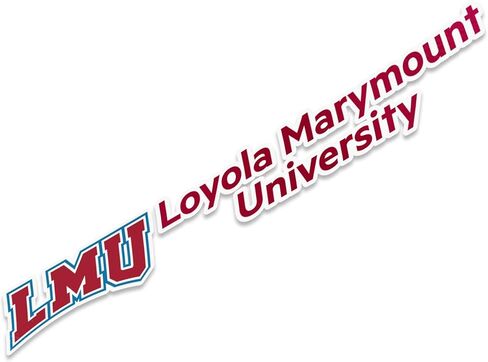 ملصق جامعة صبار الصحراء لويولا ماريماونت LMU Lions اسم الشعار ملصق حائط من الفينيل‏ للكمبيوتر المحمول وزجاجة مياه وقصاصات السيارة (ملصق 8 بوصة) in Saudi Arabia