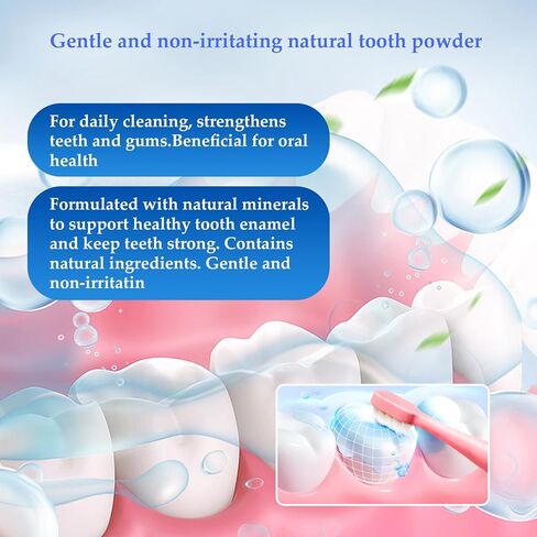 Nano Hydroxyapatite Powder for DIY Toothpaste, Teeth Whitening Repair Tooth Enamel Strong Teeth High Material hydroxyapatite are Very Suitable for DIY40 Grams in Saudi Arabia