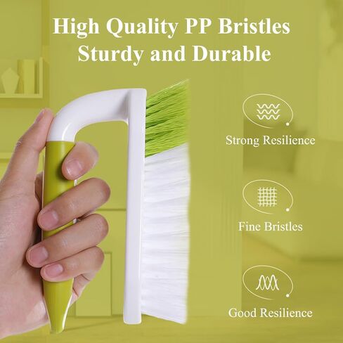 Heavy Duty Scrub Brush with Stiff Bristles - Comfort Grip Cleaning Brush for Tile, Carpet, Sink, Shower - Durable Ergonomic Handle for Floor Tub Scrubbing in Saudi Arabia