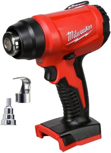 Milwaukee M18 BHG-0 Cordless Heat Gun 18V Bare Unit, RED in Saudi Arabia