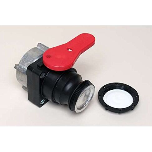 صمامات كروية من مادة البولي بروبيلين Schuetz وClawson S75 أنثى داعمة 2 بوصة Camlock ذكر in Kuwait
