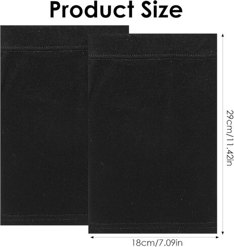 2 Pcs Hijab Undercap Black Hijab Cap for Women Stretchy Comfortable No Slip Modal Fiber Muslim Bonnets Women Tube Hat in Saudi Arabia