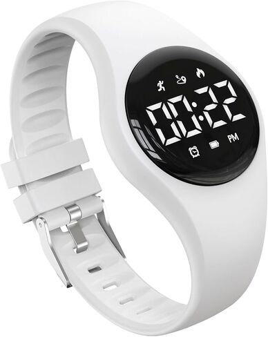 Kids Pedometer Watch, Digital Step Counter Watch, Waterproof Wristwatch, Calendar Alarm Clock for Children Boys Girls in Saudi Arabia