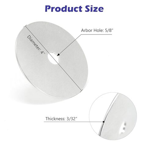 Pair of Blade Stabilizers 4’’Diameter Saw Blade Stiffener with 5/8’’ Center Hole for Saw Blade from 8in-12in in Saudi Arabia