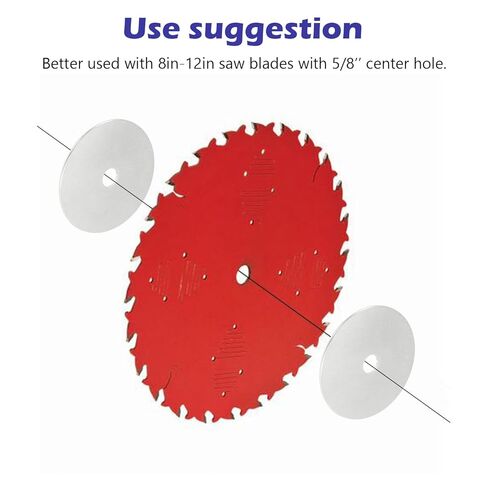 Pair of Blade Stabilizers 4’’Diameter Saw Blade Stiffener with 5/8’’ Center Hole for Saw Blade from 8in-12in in Saudi Arabia
