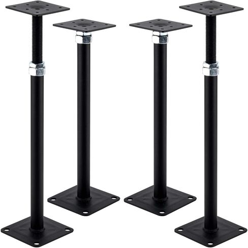 4 Pack Adjustable Floor Jack Post 17-21" Range of Adjustment,Telescoping Jack for Temporary Support and Leveling in Saudi Arabia