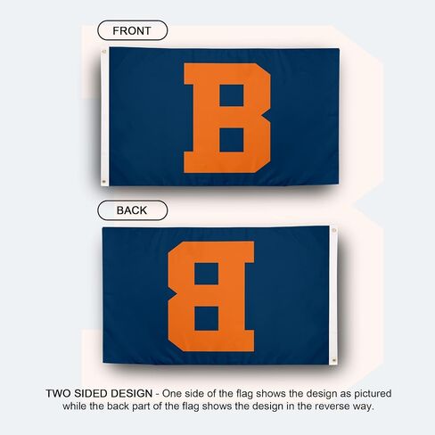 Desert Cactus Bucknell University BU Flag - 3 x 5 Feet Bison Banner, Indoor/Outdoor Durable Fabric, 100% Polyester Design (Style 6) in Saudi Arabia