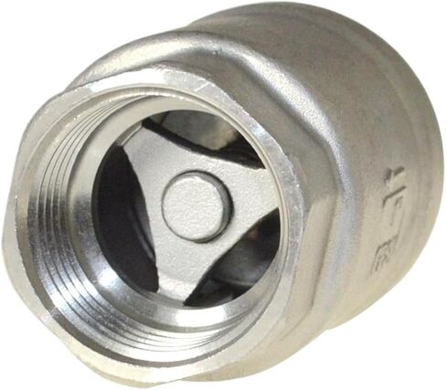 YQBS 304 Stainless Steel Check Valve (304) Vertical Lift In Line Spring(3/4") in Saudi Arabia