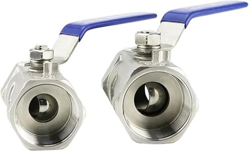 Stainless Steel BallValve Ball Valve 1/4" 3/8" 1/2" 3/4" 1" 1-1/4" 1-1/2" Female BSP Valve with Vinyl Handle Thread Valves in Saudi Arabia