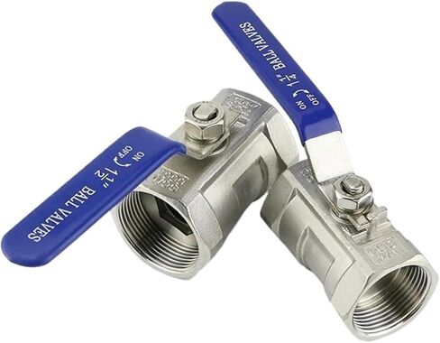 Stainless Steel BallValve Ball Valve 1/4" 3/8" 1/2" 3/4" 1" 1-1/4" 1-1/2" Female BSP Valve with Vinyl Handle Thread Valves in Saudi Arabia