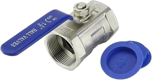 Stainless Steel BallValve Ball Valve 1/4" 3/8" 1/2" 3/4" 1" 1-1/4" 1-1/2" Female BSP Valve with Vinyl Handle Thread Valves in Saudi Arabia