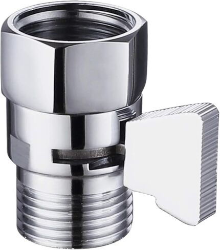 Shower Flow Control Angle Valve,Brass Handheld Direct Valve Valve, Water Volume Adjust Device,Water Pressure Regulator in Saudi Arabia