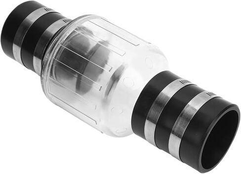 Quiet Sump Pump Check Valve Clear Silent 2in PVC Pipe Backflow Valve with Spring Loaded Flapper Quiet Sump Pump Check Valve in Saudi Arabia