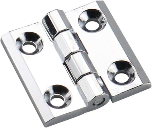 Zinc Alloy Hinge 40 * 40 Hinge with Screw Square Casement Door Hinge 1Pcs(Black-3) in Saudi Arabia