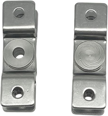 304 Stainless Steel Damping Hinge Torque Hinge Instrument Damper 360 Degree Rotation Positioning Shaft 1Pcs(with Hole,0.7N.m) in Saudi Arabia